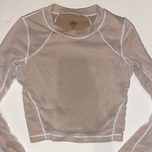 ALO long sleeve workout top